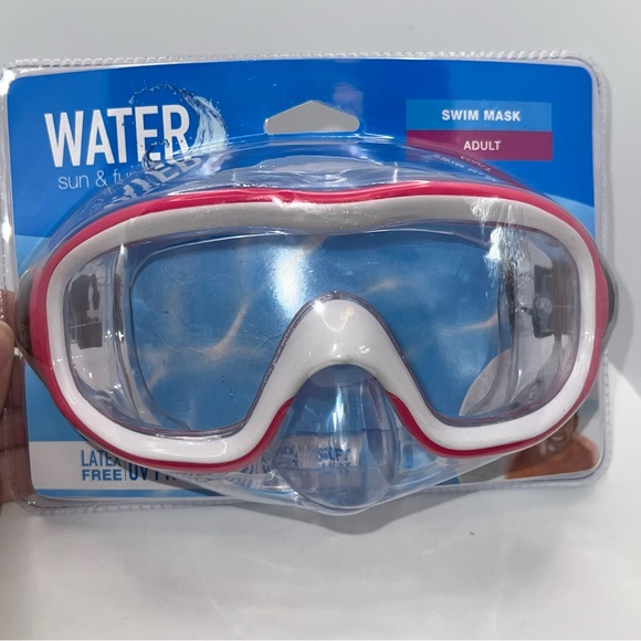 ๐ฆ$4 ~ Adult Goggles / Swim Mask ~ Pink ~ Water Sun & Fun ~ New W Tags - Picture 1 of 3